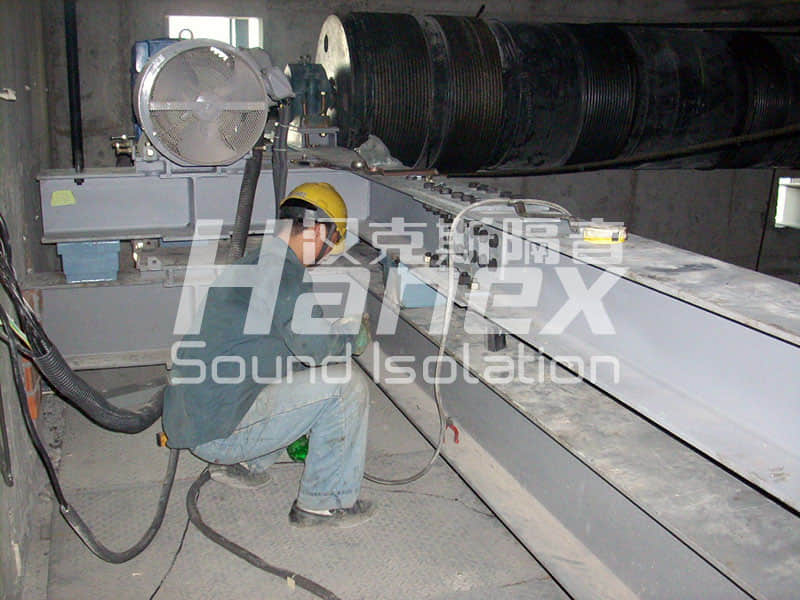 杭州東海賓館立體車庫(kù)減振降噪案例