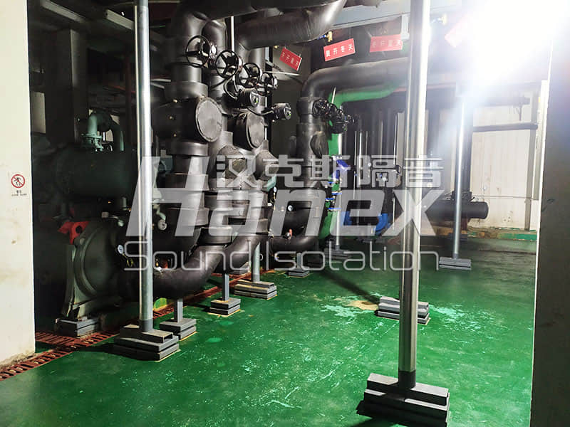 淮北淮海御府二期住宅小區地源熱泵機房降噪處理工程竣工