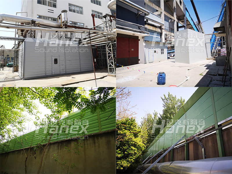 熱電站汽輪機(jī)房、鍋爐房、廠界降噪案例-古井貢酒