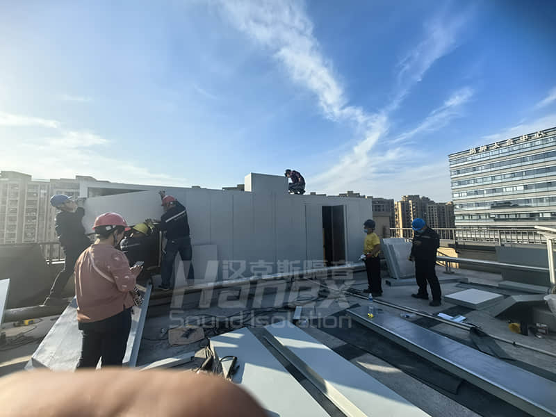 HKS-F50型風機隔音房  